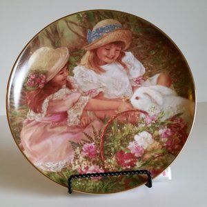 Sandra Kuck collectable plate w COA